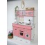 3mm Pembe Ahşap Oyuncak Mutfak 100*70
