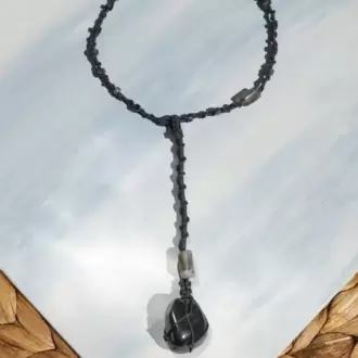 HEMATİT CHOKER - Doğal Taşlı Kolye