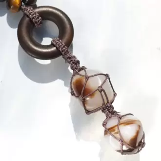 BUBBLE MALA - Doğal Taşlı Meditasyon Tespihi