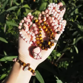 INNER FORCE MALA - Doğal Taşlı Meditasyon Tespihi