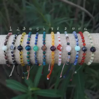 COLORS BİLEKLİK SERİSİ - Doğal Taşlı Bileklik