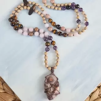 MOKAİT MALA - Doğal Taşlı Meditasyon Tespihi