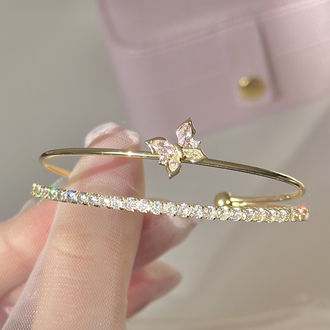 Blush Butterfly bileklik