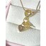 Çelik locket heart charm kolye