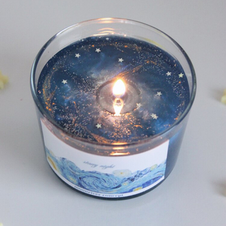 Starry Night Candle