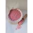 İnci Tozu Mum & İstiridye Tabak Set