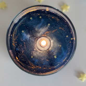 Starry Night Candle