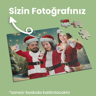 3 Kişilik Yılbaşı Nah Puzzle (A4 99 Parça)