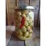 Çizme acılı veya acısız yeşil zeytin