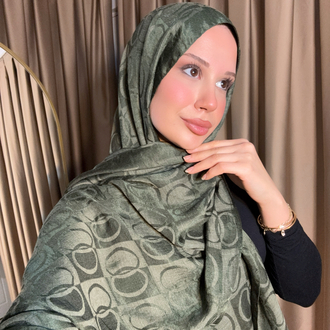 Dama Desen Naiaa Pamuk Şal