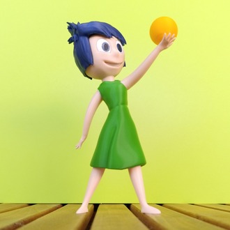 Inside Out (Ters Yüz) Neşe Karakteri Figürü – 20 cm Koleksiyonluk ve Hediyelik Figür