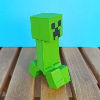 Minecraft Creeper Hareketli Figür 10 cm Koleksiyonluk Oyuncak