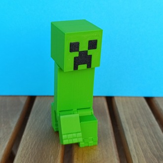 Minecraft Creeper Hareketli Figür 10 cm Koleksiyonluk Oyuncak