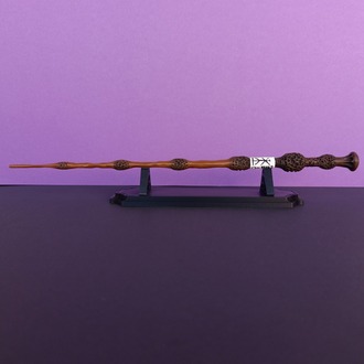 Mürver Asa 38 cm, Özel Standlı Gerçekçi Koleksiyon Asası, Albus Dumbledore Asası