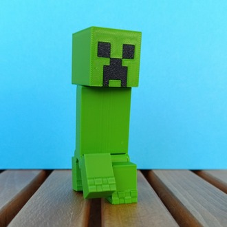 Minecraft Creeper Hareketli Figür 10 cm Koleksiyonluk Oyuncak