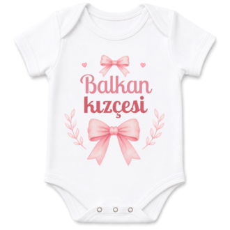 Balkan Kızçesi Kurdele Bebek Zıbın-Body