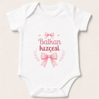 Balkan Kızçesi Kurdele Bebek Zıbın-Body