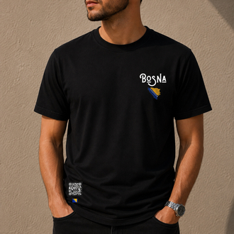 Bosna Özel Tasarım T-Shirt Erkek