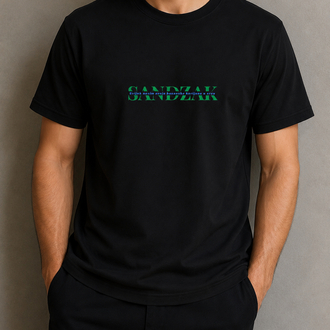Sandzak Orta Yazılı T-Shirt Erkek