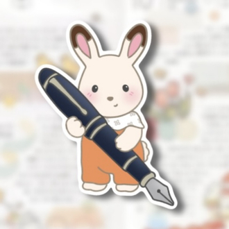 sylvanian dolma kalem sticker