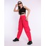 Bel Detay Siyah Crop