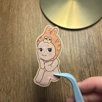 garfield sonny angel hologramlı
