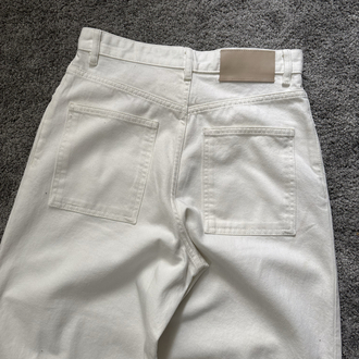 BEYAZ BAGGY JEANS