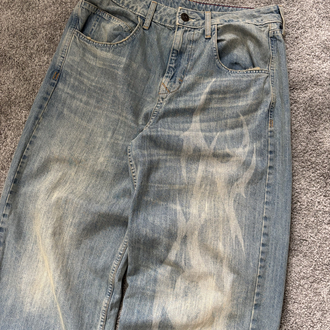 BDG JEANS AÇIK MAVİ BASKILI PANTOLON