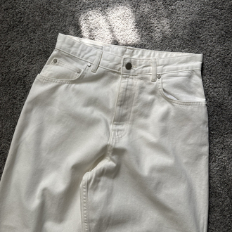 BEYAZ BAGGY JEANS