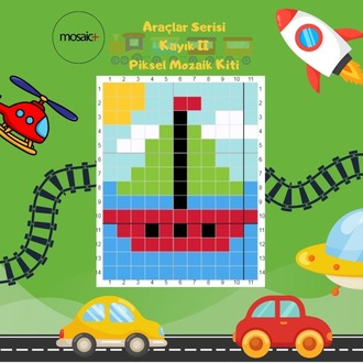 KAYIK-2 Çocuklar İçin Piksel Mozaik Kiti