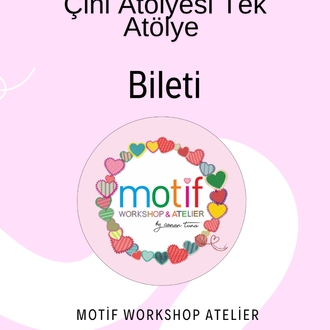Çini Atölyesi tek atölye bileti