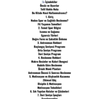 Fit Yaşam Rehberi PDF E-Kitap