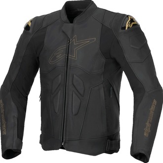 (ORJİNAL VE SIFIR ÜRÜN) ALPİNESTARS DUSK DERİ MOTOSİKLET MONT (GOLD)