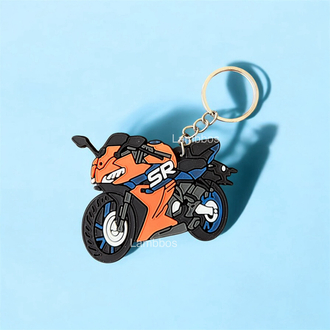 Cfmoto 250sr turuncu mavi Anahtarlık