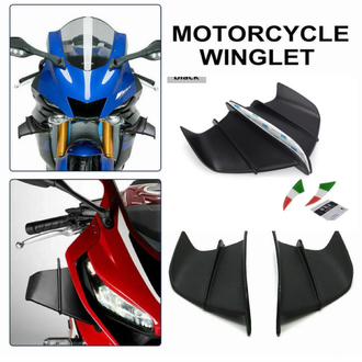 Motosiklet Yan kanat Winglet Universal