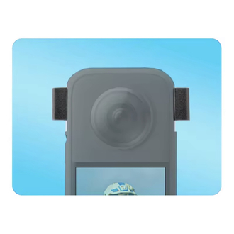İnsta360 x4 x5 rüzgar sesi önleyici mic muff