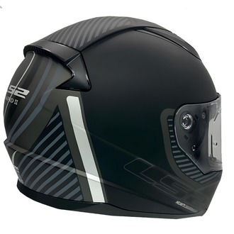 LS2 RAPID 2 EXTRA MAT SİYAH-GRİ KASK