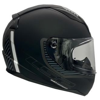 LS2 RAPID 2 EXTRA MAT SİYAH-GRİ KASK