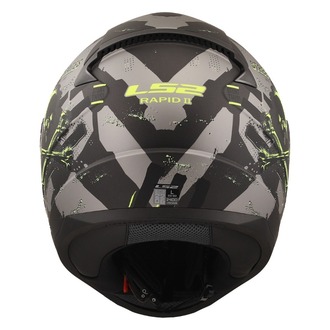 LS2 RAPID 2 PIRATES TITANIUM KASK