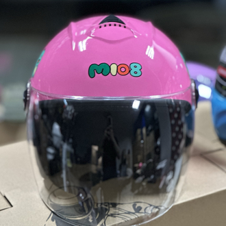 PEMBE ÇOCUK KASKI 7/12 YAŞ UYUMLU STANDART BEDEN / MOTOKASKK
