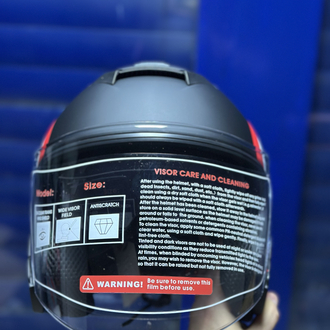 YARIM KASK ( MAT SİYAH ) GÜNEŞ GÖZLÜKLÜ VE İNTERKOM UYUMLU / MOTOKASKK