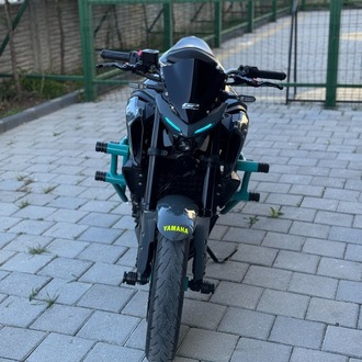 Yamaha MT-25 6’lı Ön Koruma Demiri Turkuaz