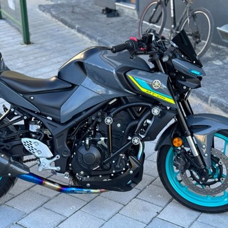 Yamaha MT-25 6’lı Ön Koruma Demiri Siyah