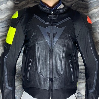 Dainese VR46 4 Mevsim Deri Mont