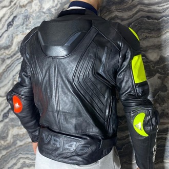 Dainese VR46 4 Mevsim Deri Mont