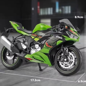 1:12 Kawasaki ninja ZX-6R Motosiklet Figürü (Kutulu) | Motor Figür