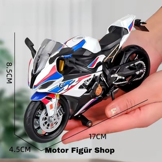 1:12 BMW S1000RR Motosiklet figürü (KUTULU)