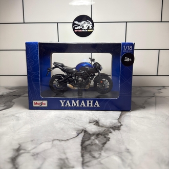 Maisto 1:18 Yamaha MT-07 Motosiklet Figürü (KUTULU)