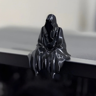 3D Ghost Azrail Figürü – Masa ve Kitaplık Dekoru 7 CM ( 8 Adet )