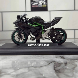 1:18 Kawasaki H2R Motosiklet Figürü (KUTULU)